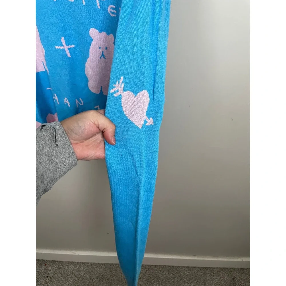 Teddy Fresh Two Teds Are Better Than One Sweater Size Large Quirky Novelty